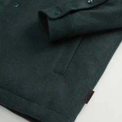 Alaskan Wool Overshirt Pine Green