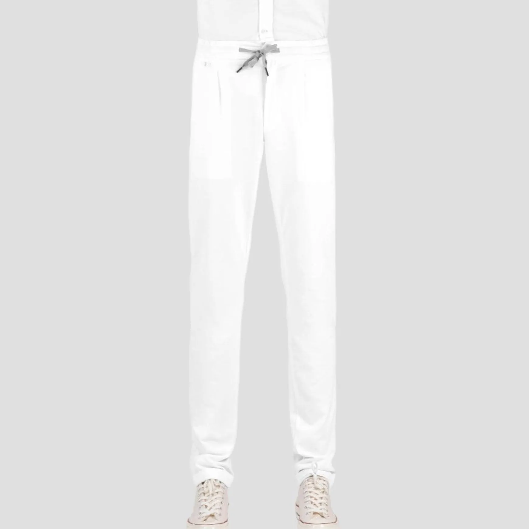 Alvise Drawstring Trouser Hvit