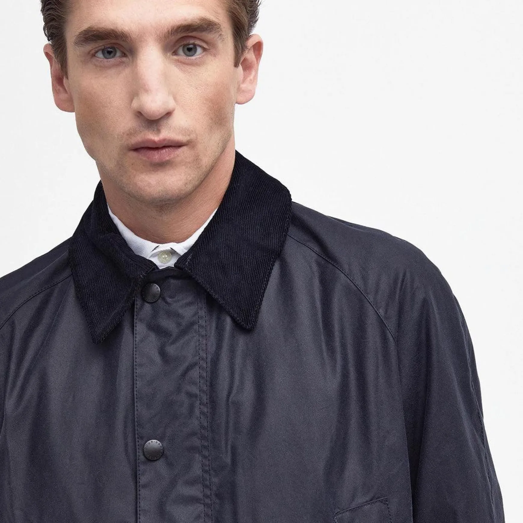 Ashby Wax Jacket Navy