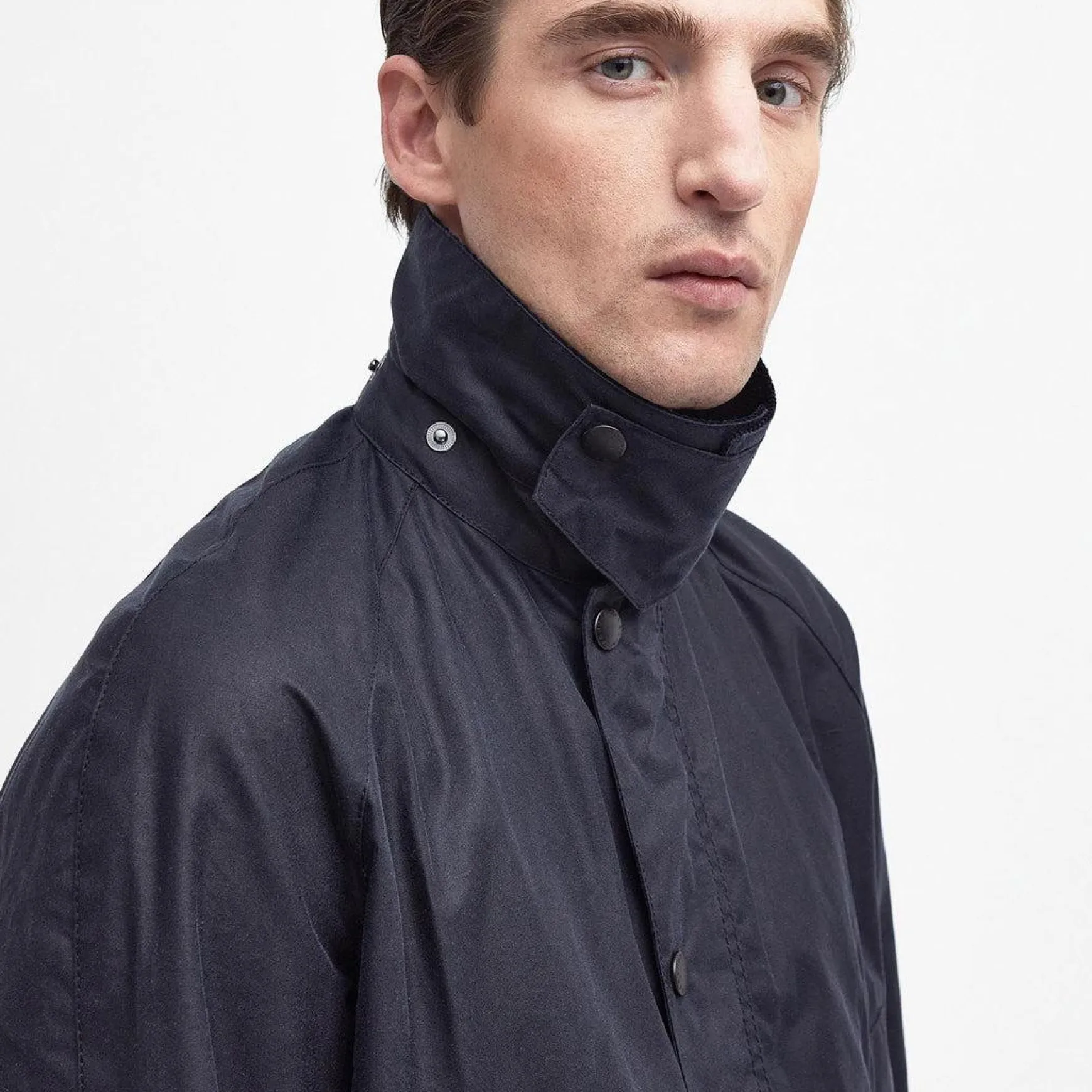 Ashby Wax Jacket Navy