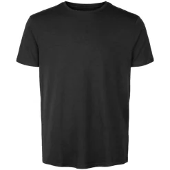 Bamboo Cotton T-shirt Crewneck Black