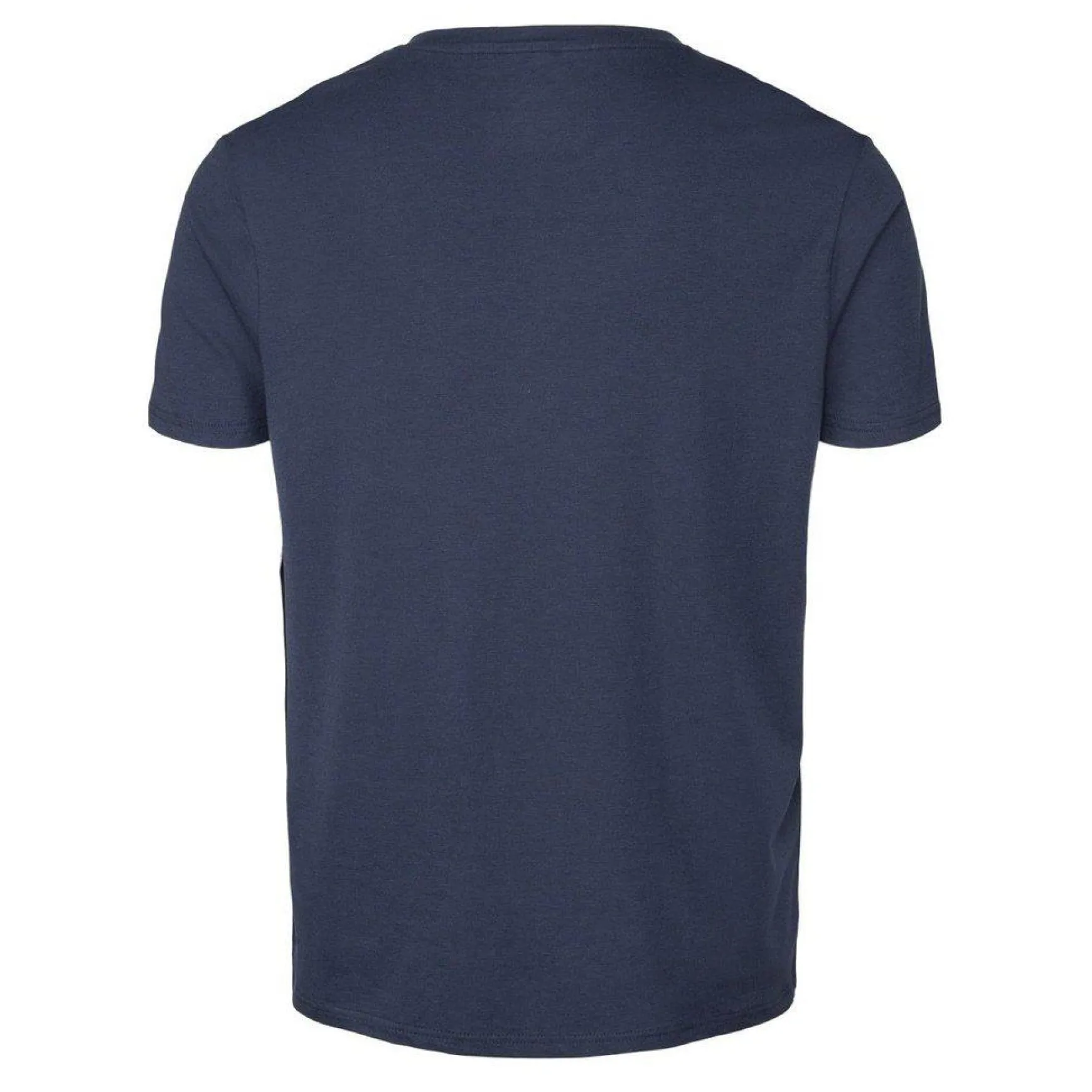 Bamboo Cotton T-shirt Crewneck Navy