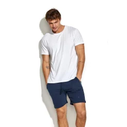 Bamboo Cotton T-shirt Crewneck White