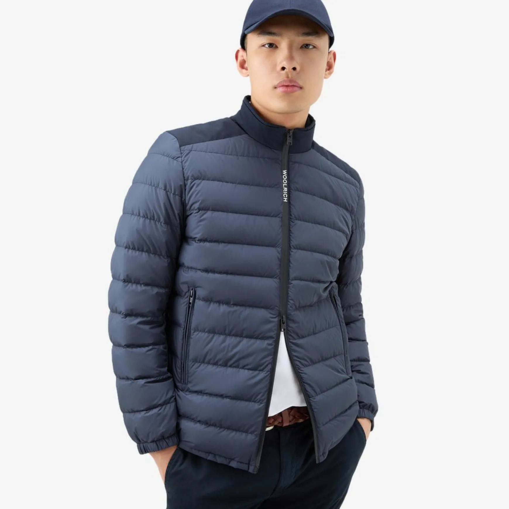 Bering Tech Lightweight Hybrid Down Jacket Blue