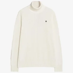 Bernard Cotton Roller Neck Offwhite