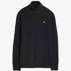 Bernard Cotton Roller Neck Blue