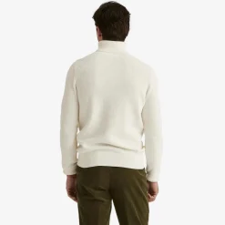 Bernard Cotton Roller Neck Offwhite