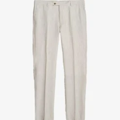 Bobby Linen Suit Trousers Khaki