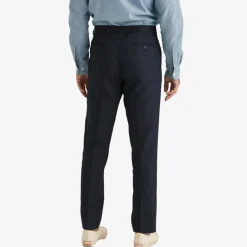 Bobby Linen Suit Trousers Navy
