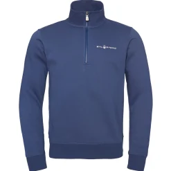Bowman Logo Halfzip Blå