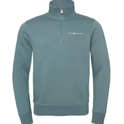 Bowman Logo Halfzip Grønn