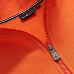 Bowman Logo Halfzip Oransje