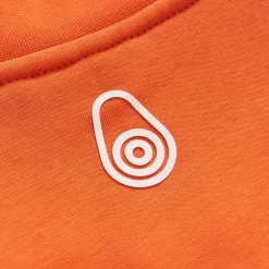 Bowman Logo Halfzip Oransje