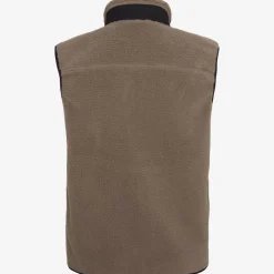 Bowman Pile Zip Vest Sand