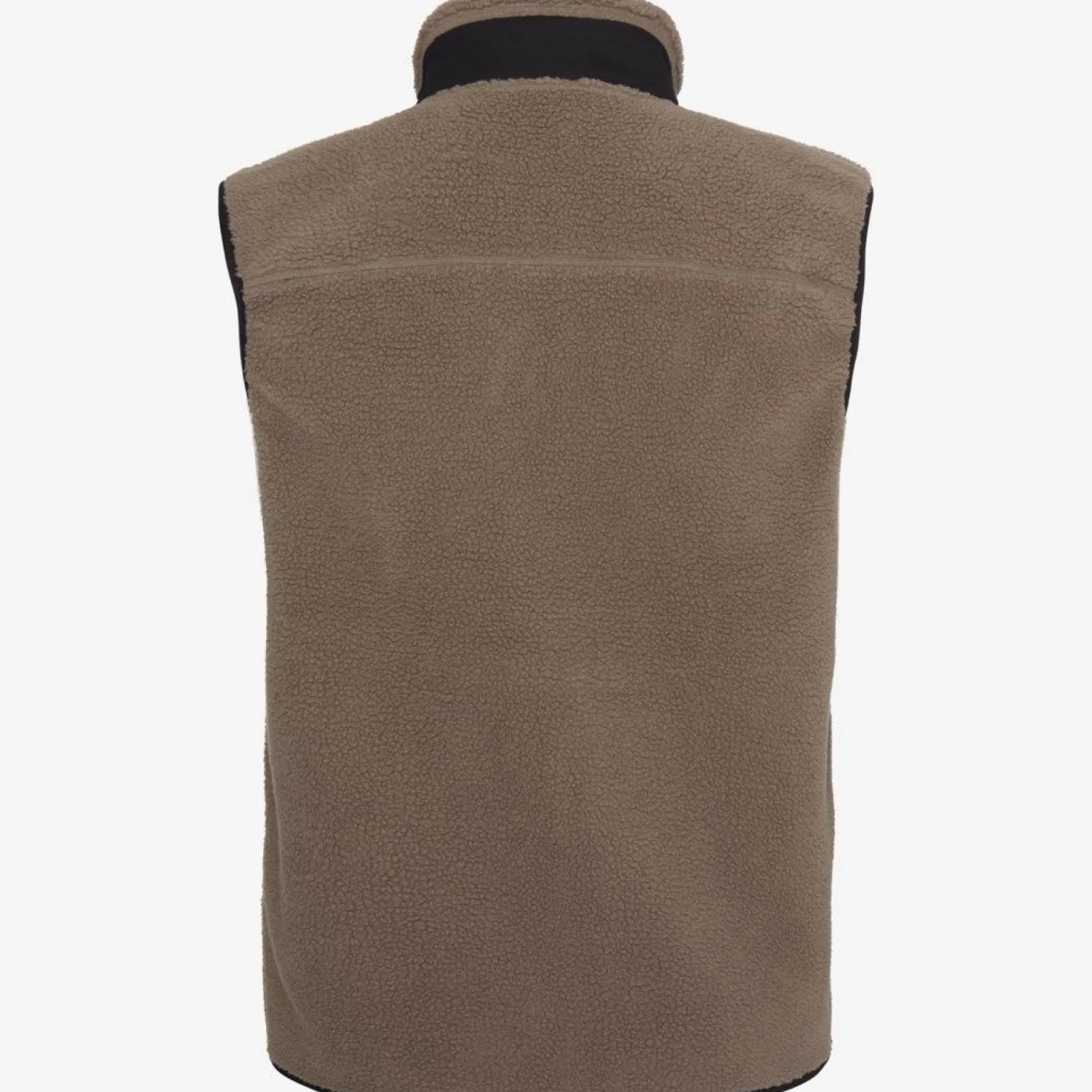 Bowman Pile Zip Vest Sand