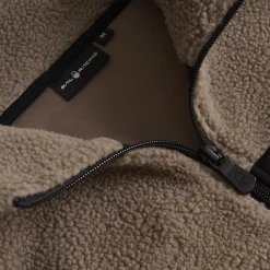 Bowman Pile Zip Vest Sand