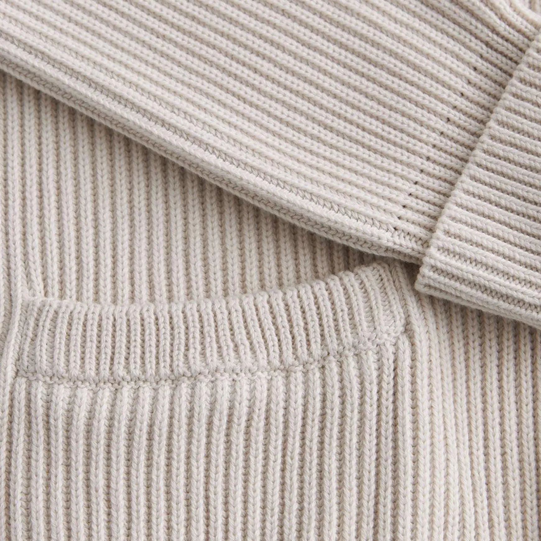 Brayden Shawl Cardigan Offwhite