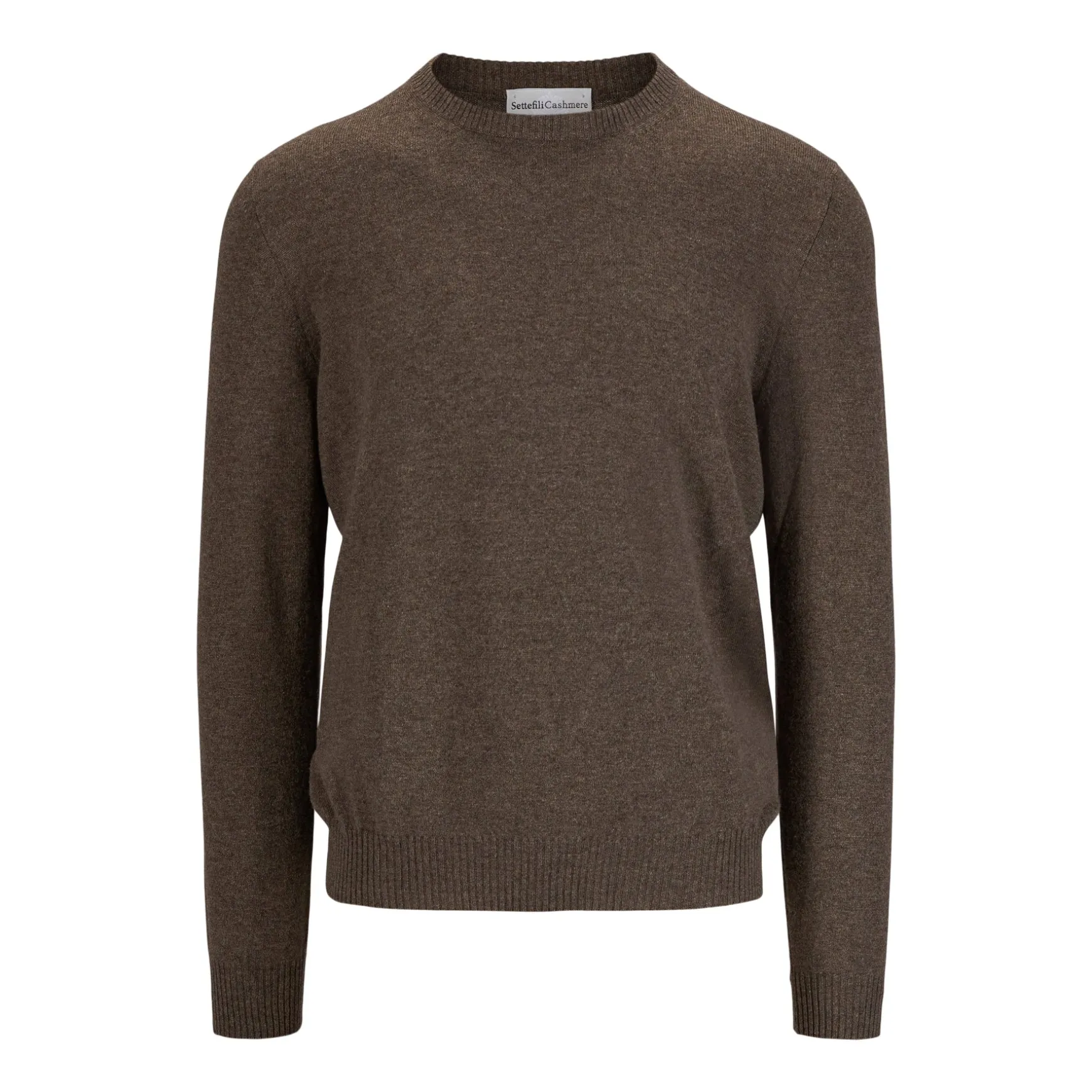 Cashmere Crewneck Sweater Brown