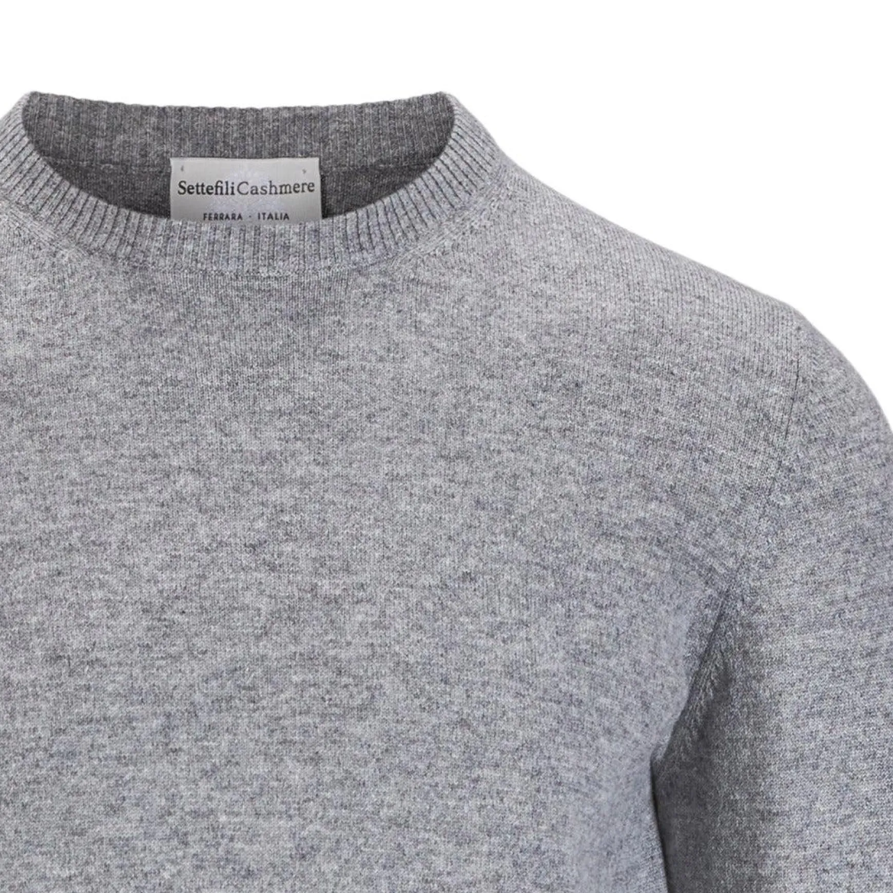 Cashmere Crewneck Sweater Grey