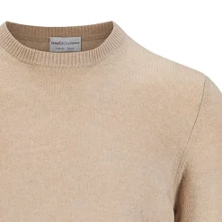Cashmere Crewneck Sweater Beige