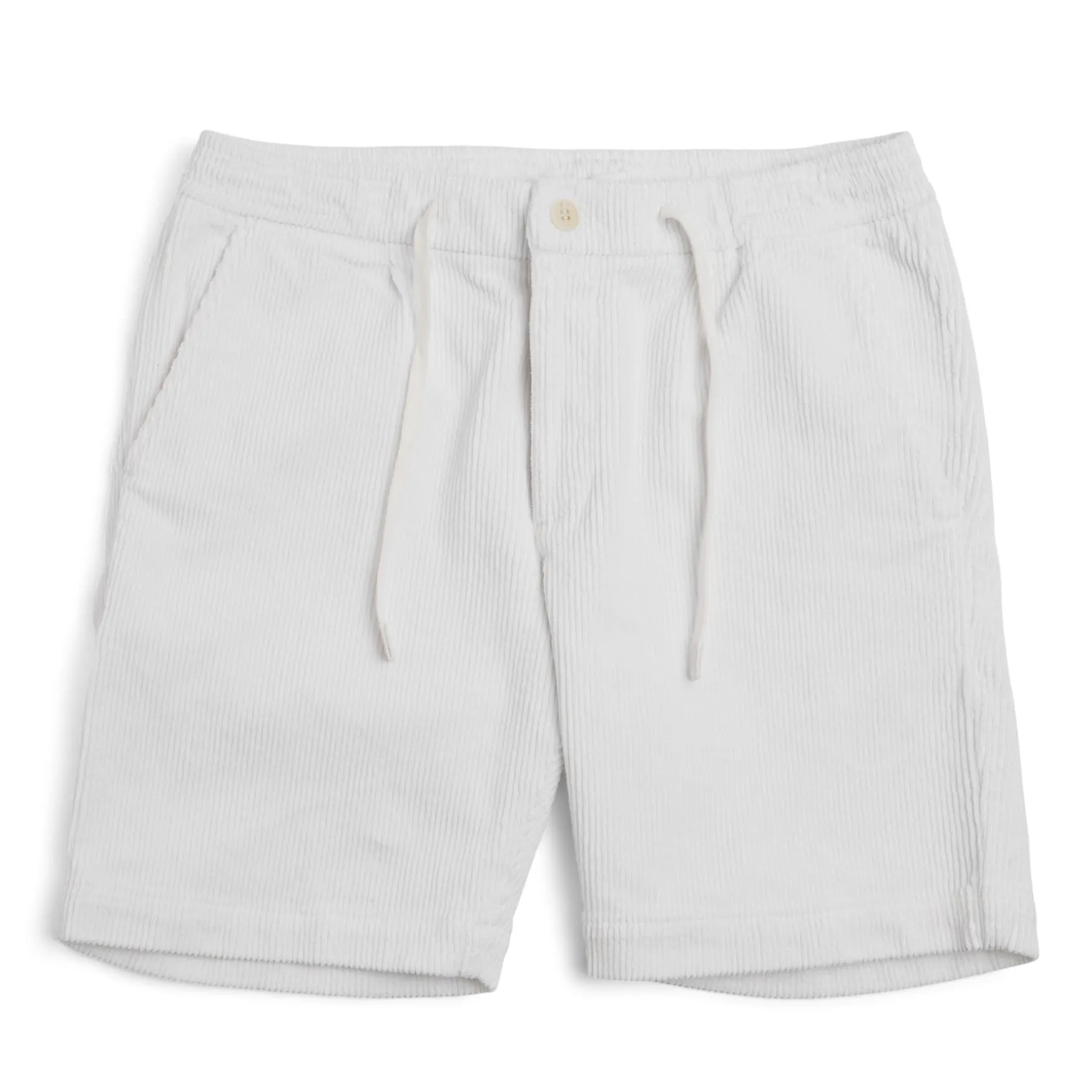 Cord Shorts White