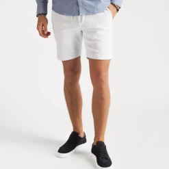 Cord Shorts White