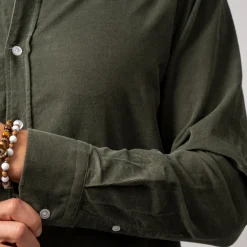 Corduroy Shirt Green