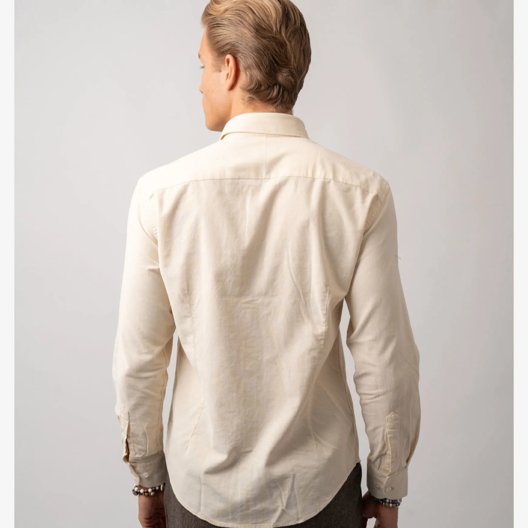 Corduroy Shirt Offwhite