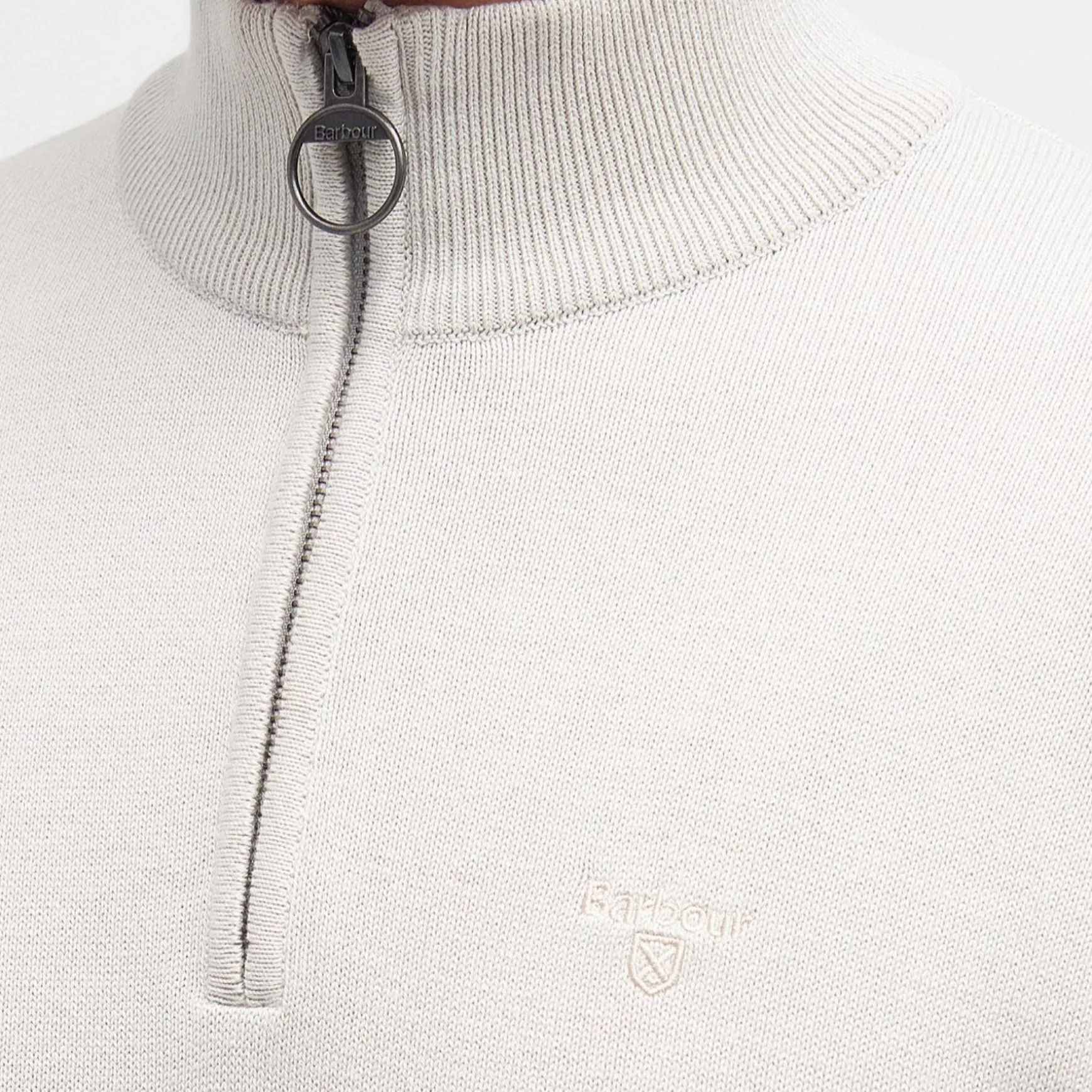 Cotton HalfZip Mist
