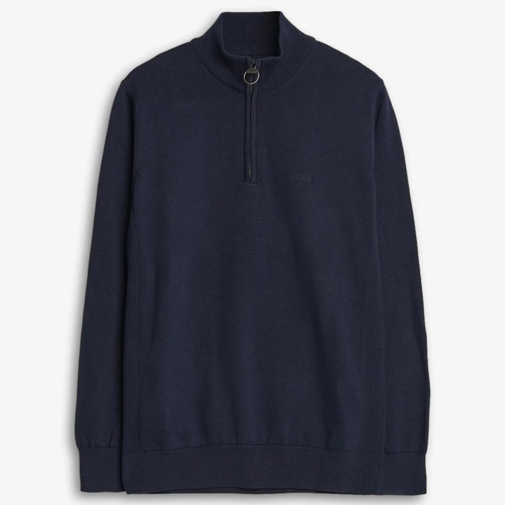 Cotton HalfZip Navy