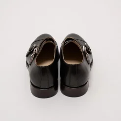 Double Monk Shoes Brown Calf