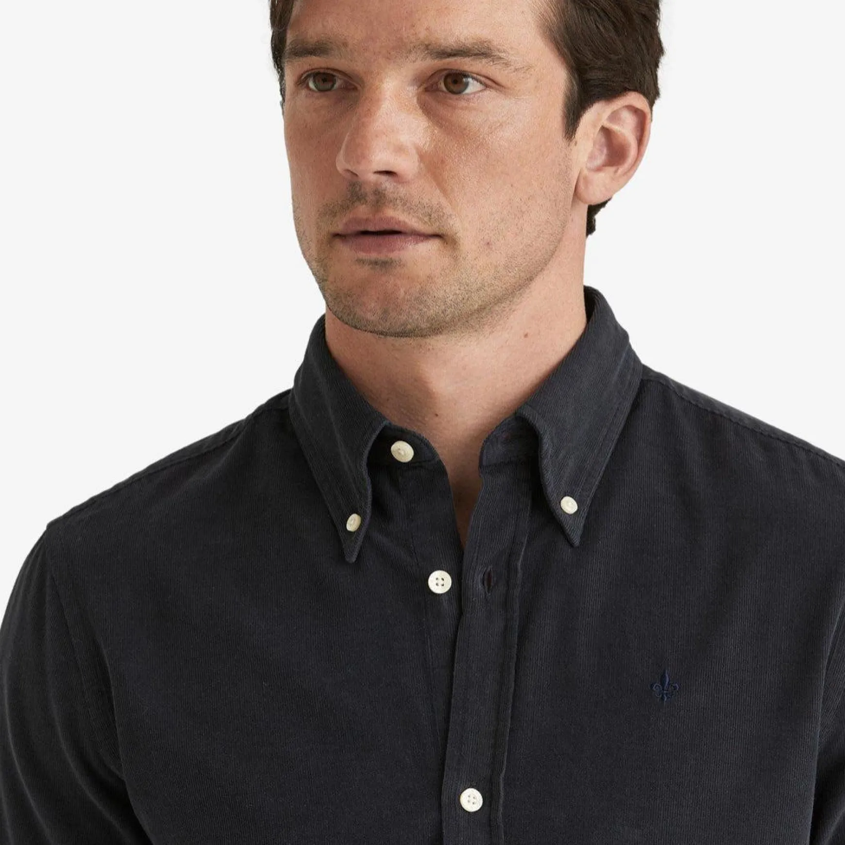 Douglas Corduroy Shirt Blue