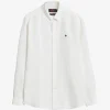 Douglas Linen Shirt White