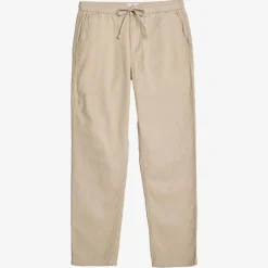 Fenix Linen Drawstring Trouser Khaki