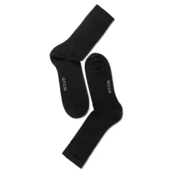 Fine Wool Plain Black