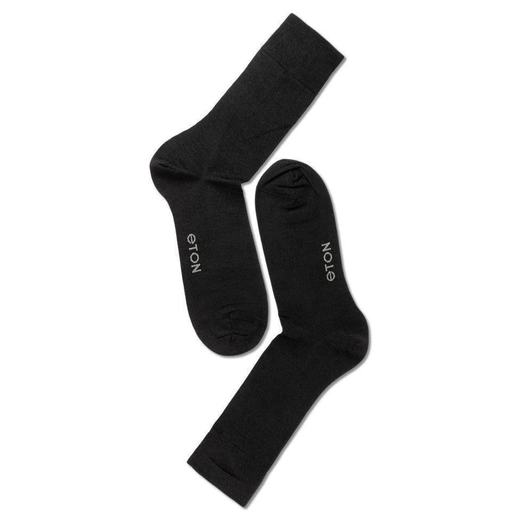 Fine Wool Plain Black