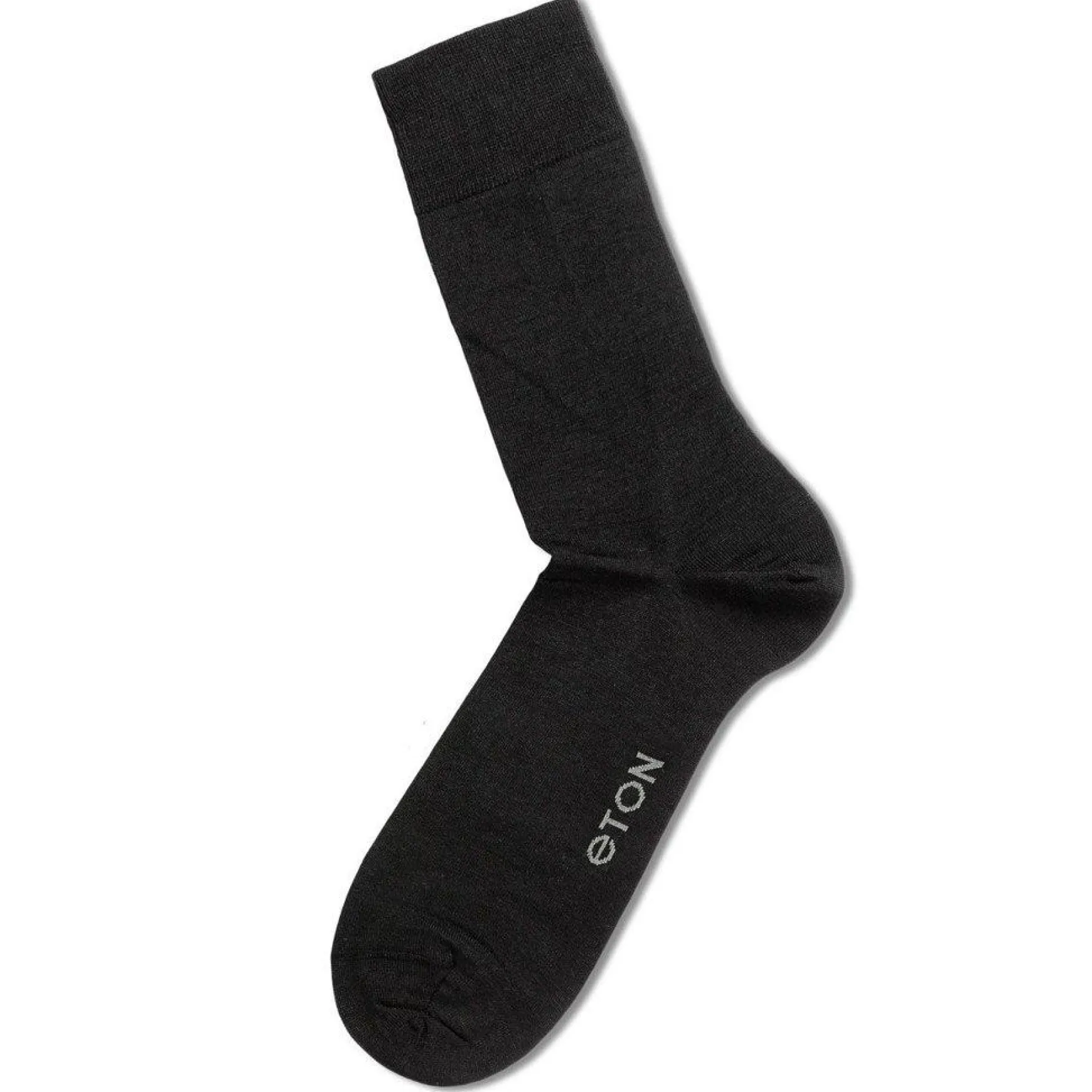 Fine Wool Plain Black