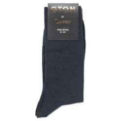Fine Wool Plain Dark Blue