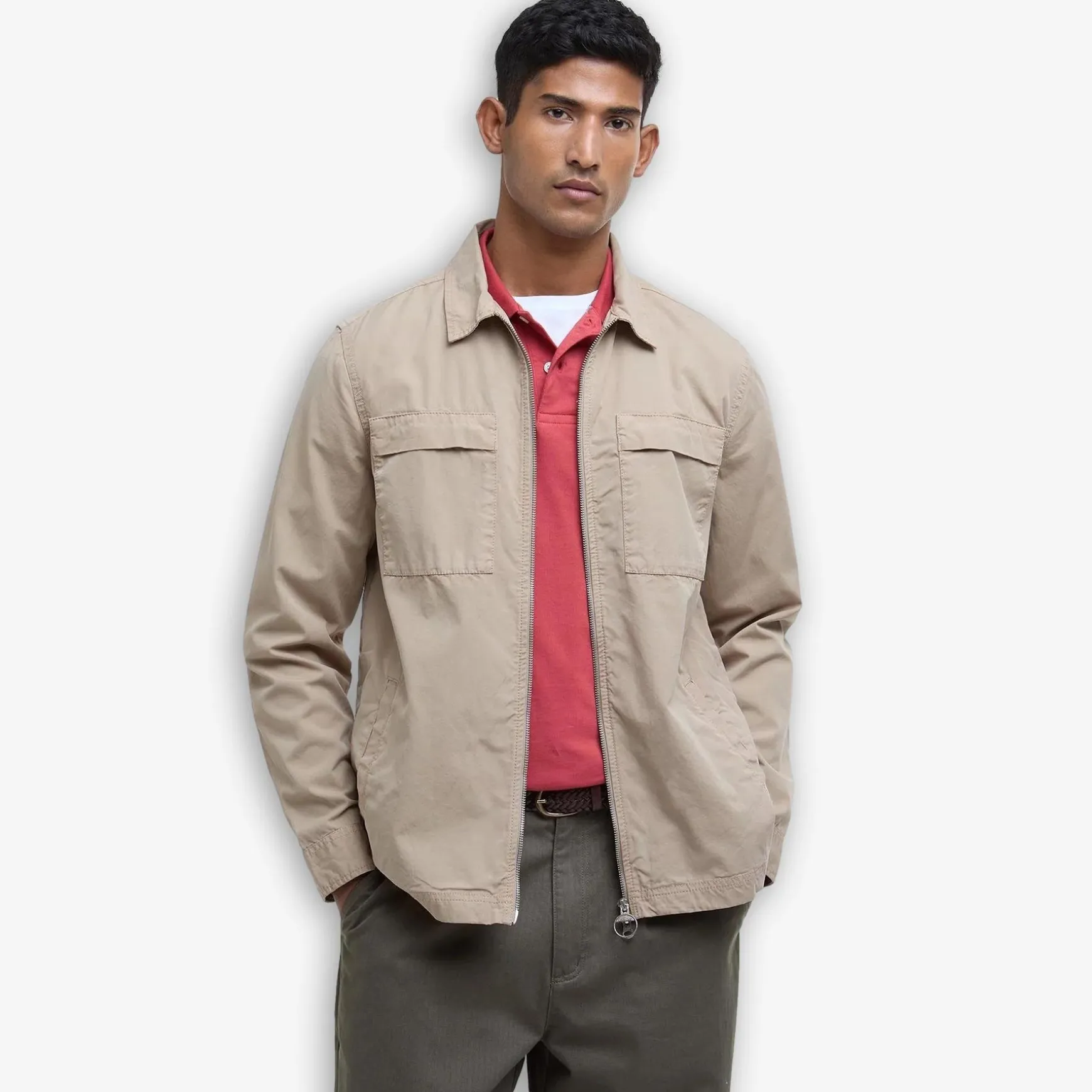 Glendale Overshirt Washed Stone