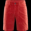 Grinder Corduroy Shorts Red
