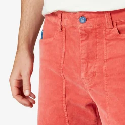 Grinder Corduroy Shorts Red