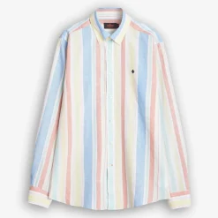 Happy Linen Stripe Shirt Yellow