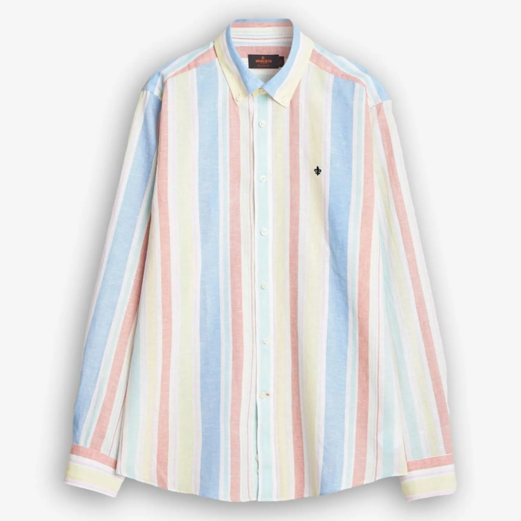 Happy Linen Stripe Shirt Yellow