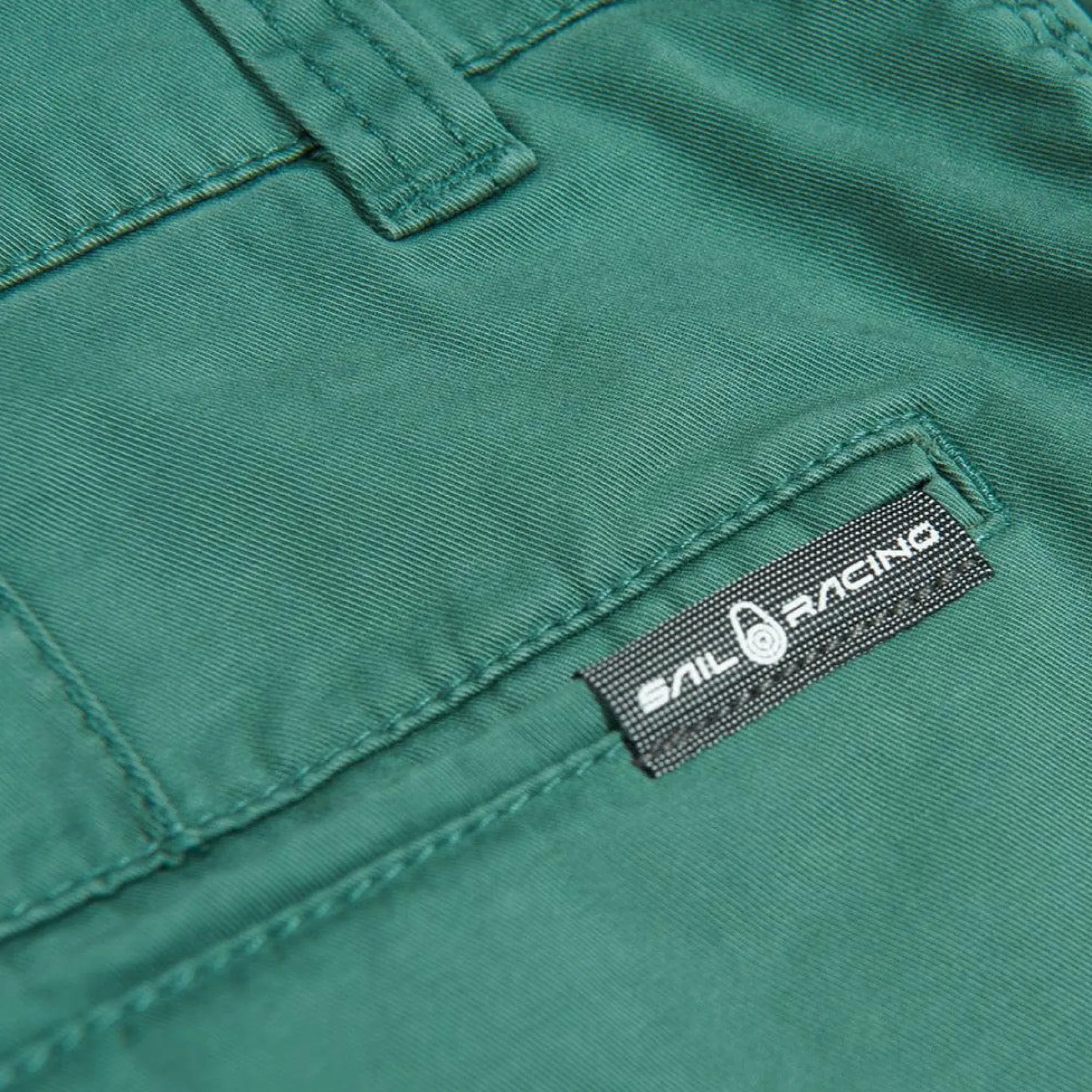 Helmsman Chino Shorts Smoke Green
