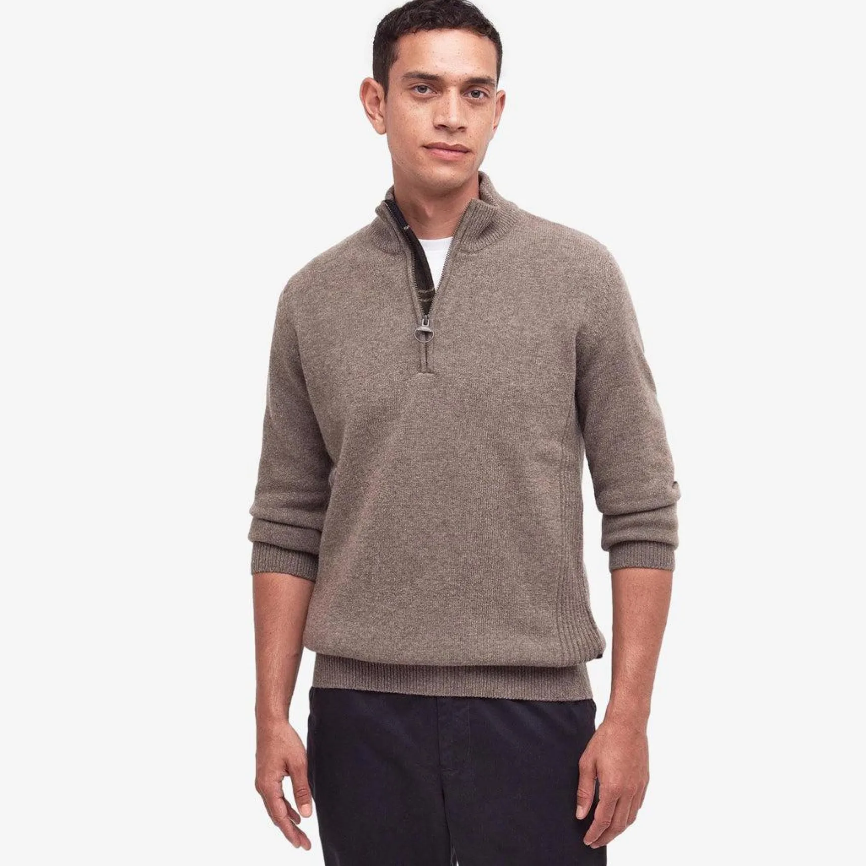 Holden HalfZip Brown