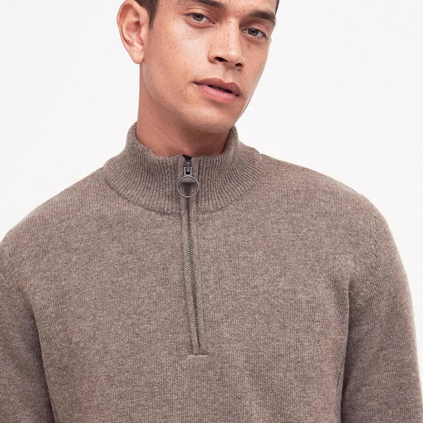 Holden HalfZip Brown