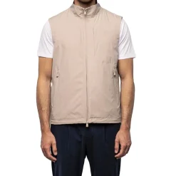 Ichi Light Technical Vest Beige