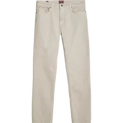 James Brushed 5-pocket Bukse Beige