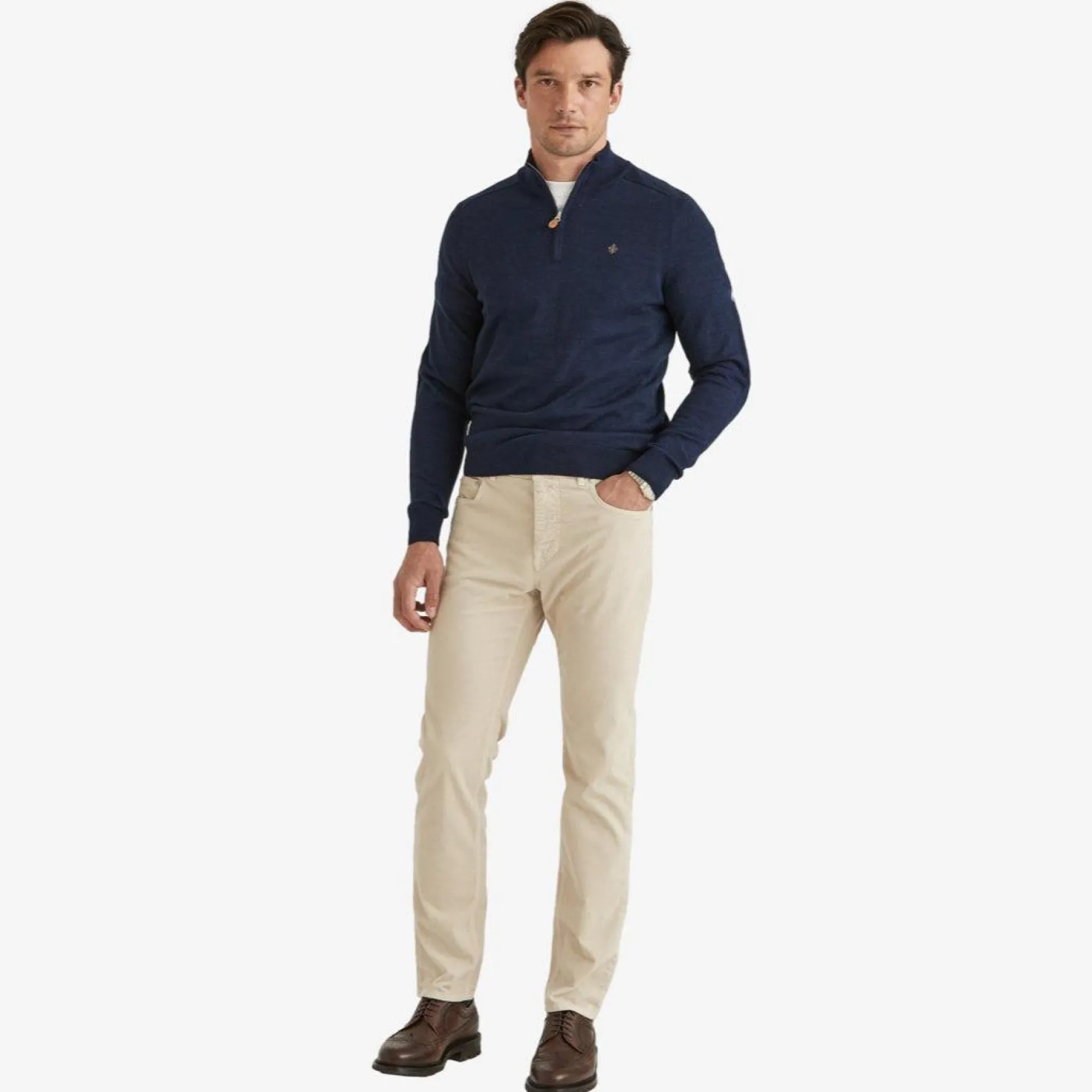 James Cord 5-Pocket Offwhite