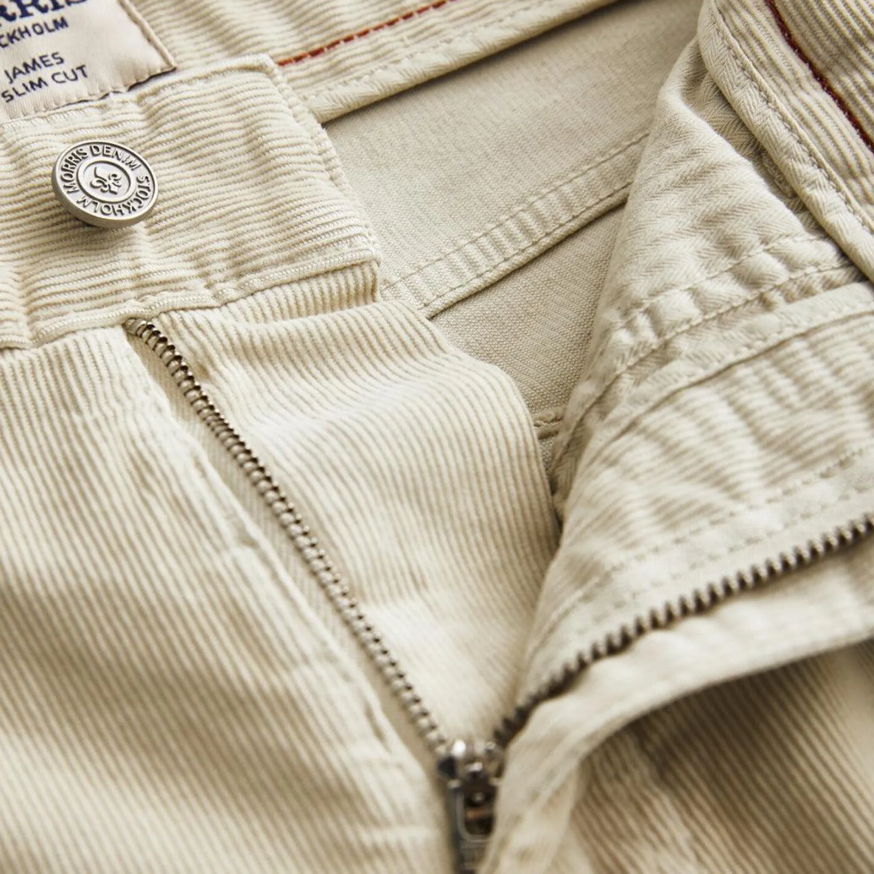 James Cord 5-Pocket Offwhite